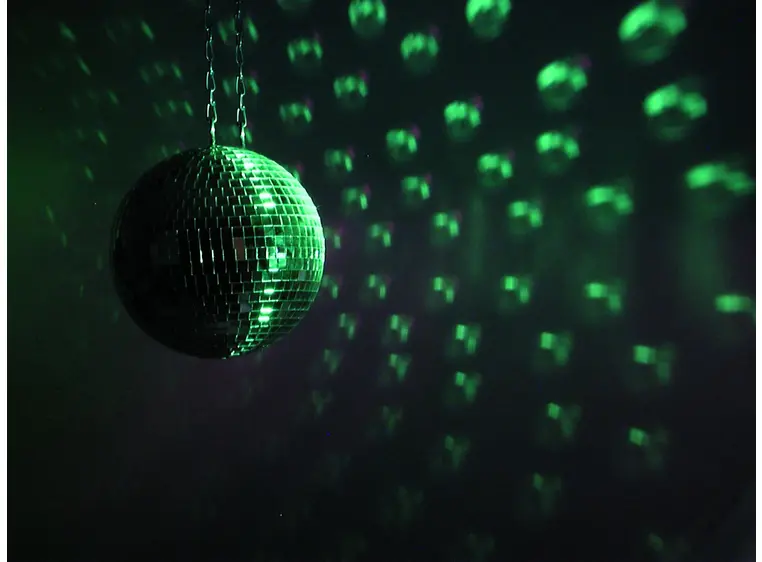 EUROLITE Mirror ball set 30cm with pinspot 
